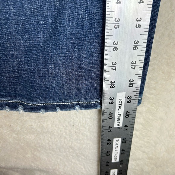 T.K. Axel Slim Boot Cut Stretch Blue Denim Jeans Mens 32x30 NEW - Picture 9 of 16